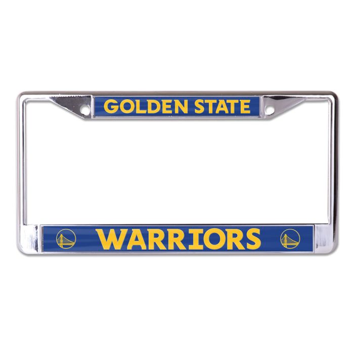 Golden State Warriors License Plate Frame product image 1, provided for visual reference and product detail review