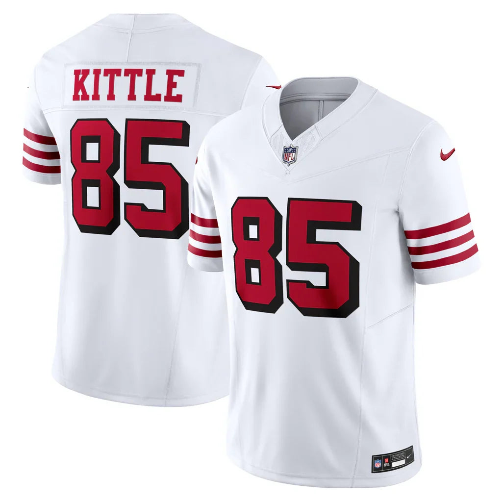 Nike San Francisco 49ers #85 Kittle Vapor F.U.S.E. Limited 2nd Alternate Jersey product image 2, provided for visual
