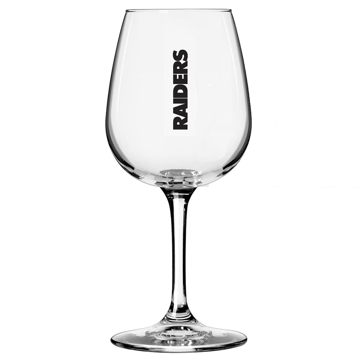 Logo Brands Las Vegas Raiders 12oz Game Day Wine Glass product image 2, provided for visual reference and product detail