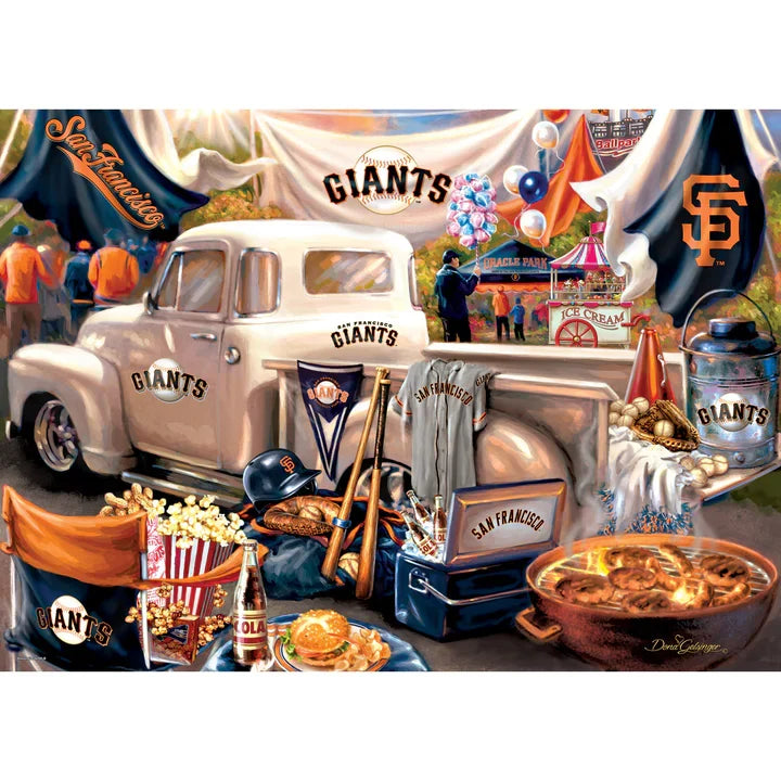 San Francisco Giants Gameday 1000 Piece Jigsaw Puzzle product image 2, provided for visual reference and product detail