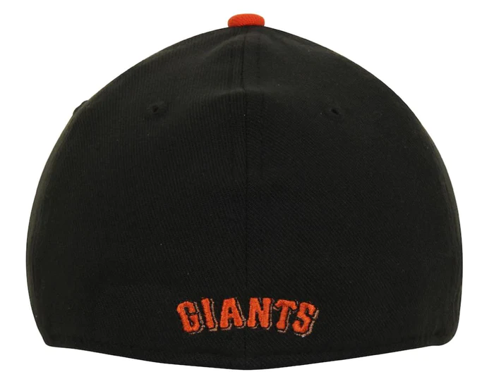 New Era Kids San Francisco Giants Team Classic 39Thirty Stretch Fit-Black/Orange product image 2, provided for visual