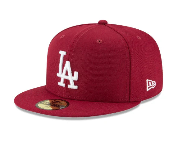 New Era Los Angeles Dodgers 2024 World Series Champions 59FIFTY Fitted Hat- Burgandy product image 2, provided for visual