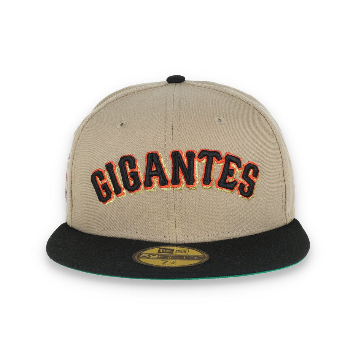 New Era San Francisco Giants "Gigantes" 1958-2008 50th Anniversary Side Patch 59FIFTY Fitted - Khak product image 2,