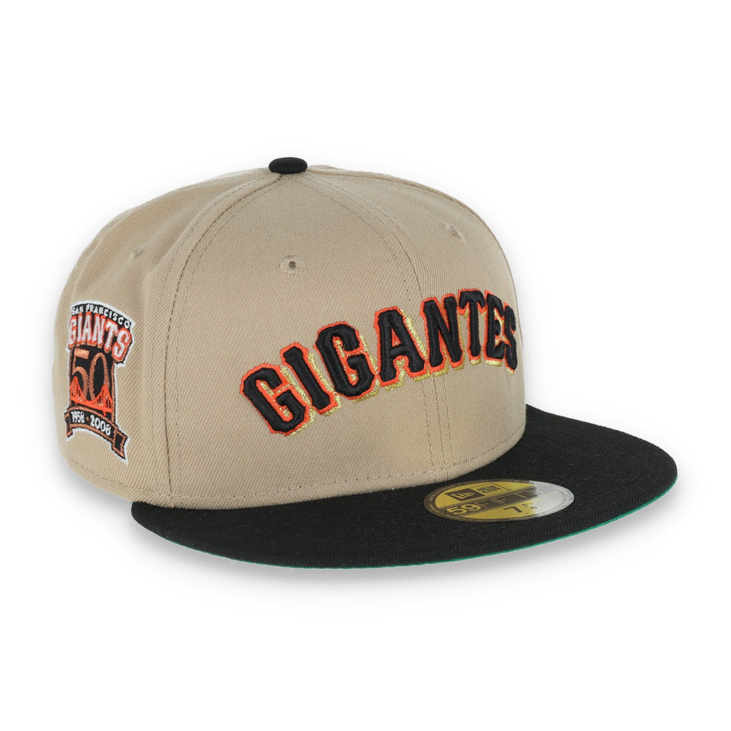 New Era San Francisco Giants "Gigantes" 1958-2008 50th Anniversary Side Patch 59FIFTY Fitted - Khak product image 1,