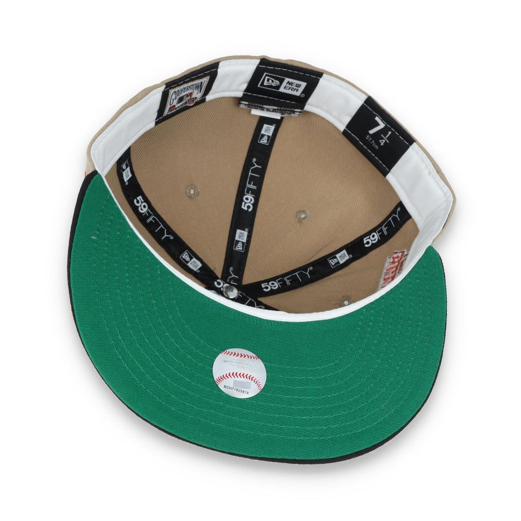 New Era San Francisco Giants "Gigantes" 1958-2008 50th Anniversary Side Patch 59FIFTY Fitted - Khak product image 7,