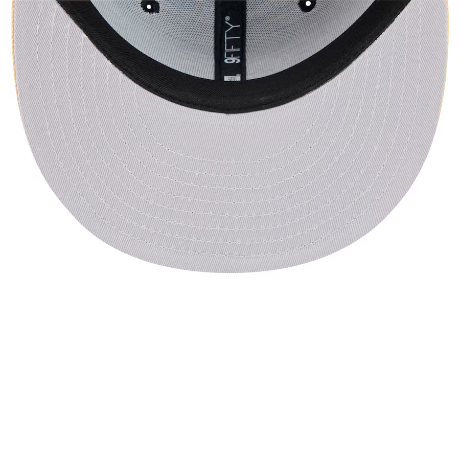New Era New Orleans Saints 2-Tone 9FIFTY Snapback Hat-Black/Gold product image 4, provided for visual reference and product