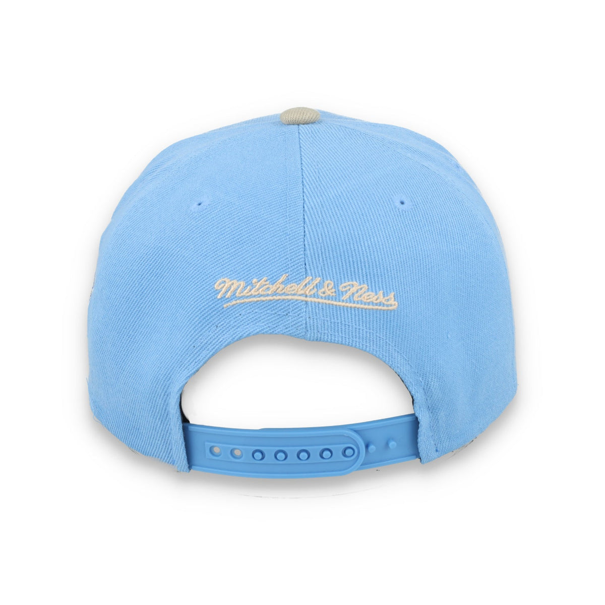 Mitchell & Ness San Francisco Giants 2012 World Series Side Patch Pro Pitch Snapback Hat-Light Blue/Beige product image 6,