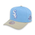 Mitchell & Ness Chicago White Sox 2005 Pro Pitch Snapback Hat-Light Blue/Beige product image 1, provided for visual