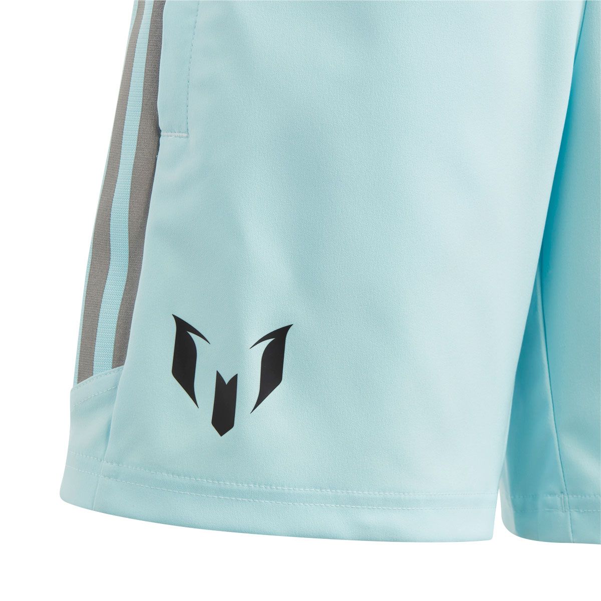 Adidas Youth Messi Woven Shorts product image 3, provided for visual reference and product detail review