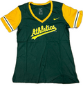 Nike Women Oakland A's T-shirt product image 1, provided for visual reference and product detail review