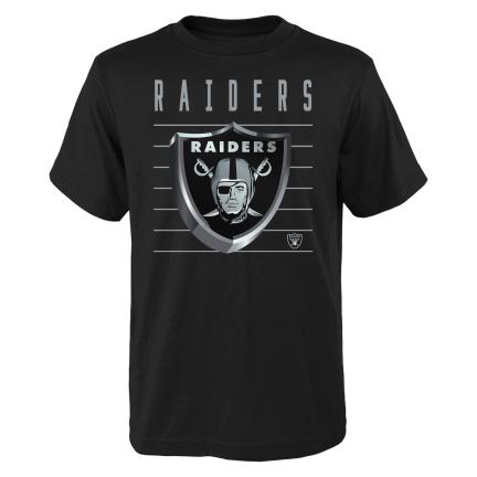 Las Vegas Raiders Three Dimensional SS CTN T-Shirt product image 1, provided for visual reference and product detail review