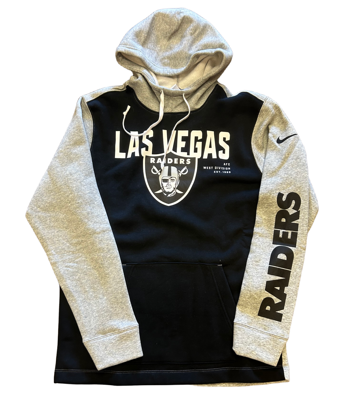 Nike Men Las Vegas Raiders Hoodie - Black product image 1, provided for visual reference and product detail review