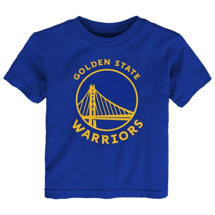 NBA Preschool Golden State Warriors Primary Logo Short Sleeve T-Shirt product image 1, provided for visual reference and