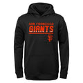 Youth San Francisco Giants The Headliner Fleece Hoodie-Orange/Black product image 1, provided for visual reference and