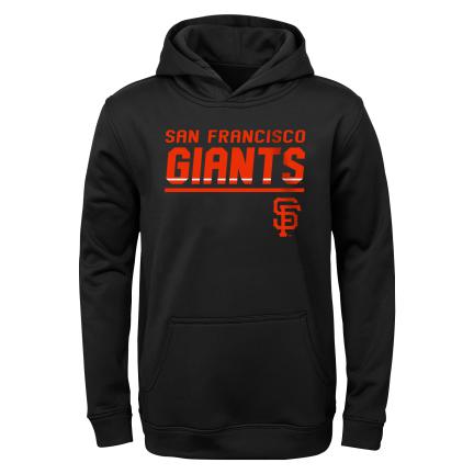Youth San Francisco Giants The Headliner Fleece Hoodie-Orange/Black product image 1, provided for visual reference and