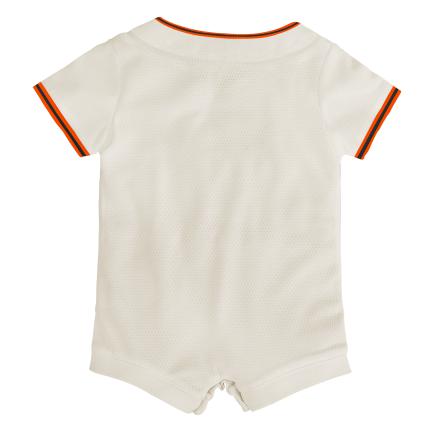Nike Infants San Francisco Giants Home Romper Cream product image 2, provided for visual reference and product detail review