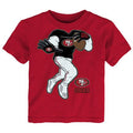 San Francisco 49ERS STIFF ARM SS CTN T-Shirt product image 1, provided for visual reference and product detail review
