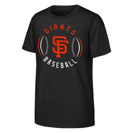 Youth San Francisco Giants Golden Glove T-Shirt-Black product image 1, provided for visual reference and product detail