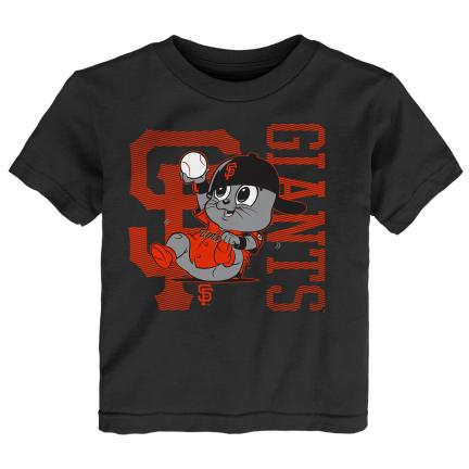 San Francisco Giants Toddler Baby Mascot 2.0 SS T-SHIRT product image 1, provided for visual reference and product detail