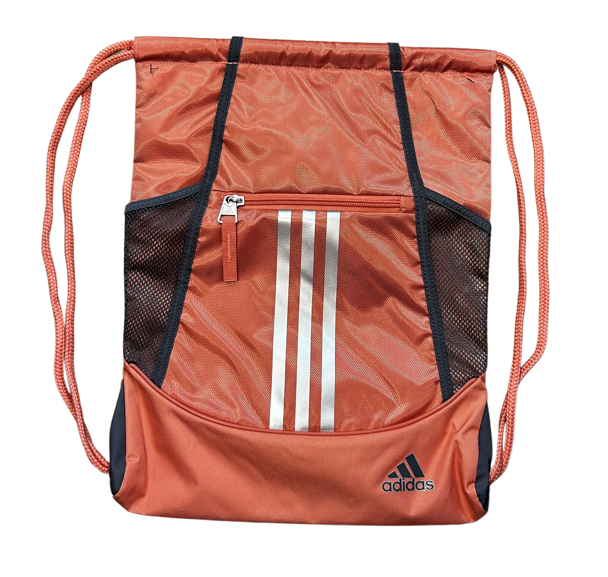 Adidas Alliance II Sackpack Wonder Clay/ Silver Metallic/ Onix product image 1, provided for visual reference and product