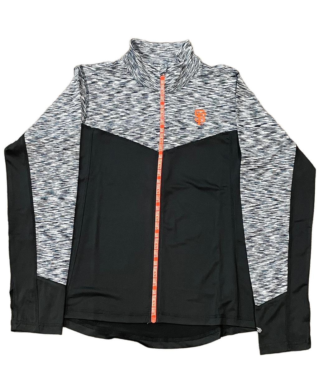 New Era Women San Francisco Giants Full-Zip-Black product image 1, provided for visual reference and product detail review