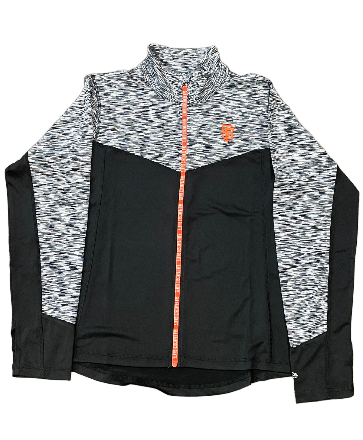 New Era Women San Francisco Giants Full-Zip-Black product image 1, provided for visual reference and product detail review