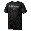Las Vegas Raiders Youth Issue Crew T-Shirt product image 1, provided for visual reference and product detail review