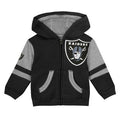 Infants Las Vegas Raiders Stadium Full Zip Jacket product image 1, provided for visual reference and product detail review