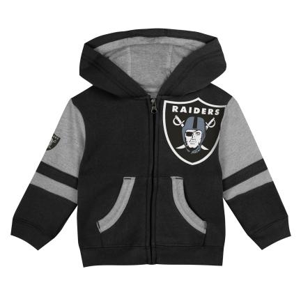 Infants Las Vegas Raiders Stadium Full Zip Jacket product image 1, provided for visual reference and product detail review