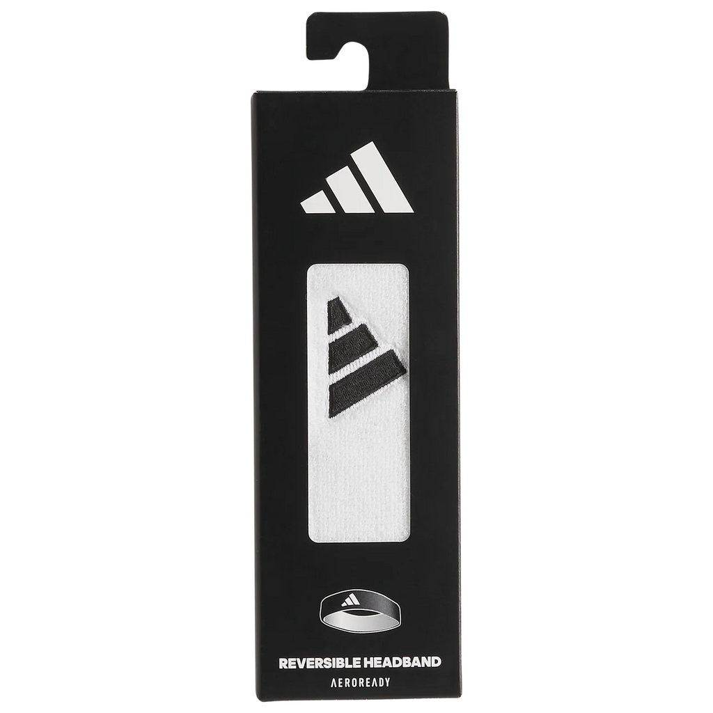 Adidas Interval Reversible 2.0 Headband - Black/White product image 3, provided for visual reference and product detail