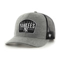 '47 Brand New York Yankees Slate Trucker Adjustable Snapback product image 1, provided for visual reference and product