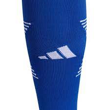 Adidas Team Speed 4 Soccer OTC Socks-BLUE/WHITE product image 2, provided for visual reference and product detail review