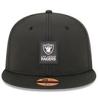 New Era Las Vegas Raiders Performance ON-FIELD Sideline 59FIFTY Fitted Hat-Black product image 2, provided for visual