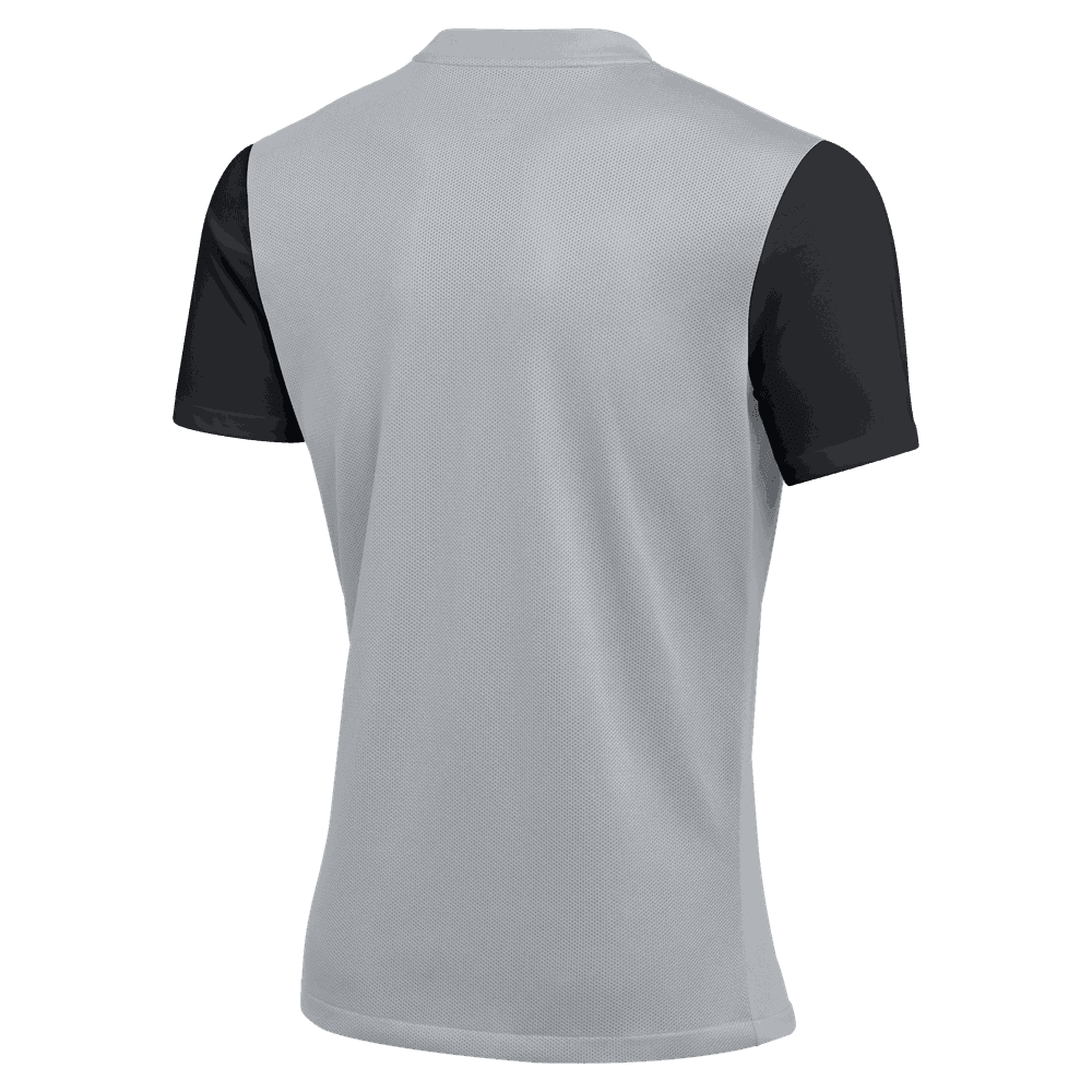 Nike Men Dri-Fit Short Sleeve Tiempo Premier II Jersey - Wolf Grey/Black product image 2, provided for visual reference and