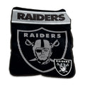 Logo Brands Las Vegas Raiders Raschel Throw 60x80 product image 1, provided for visual reference and product detail review