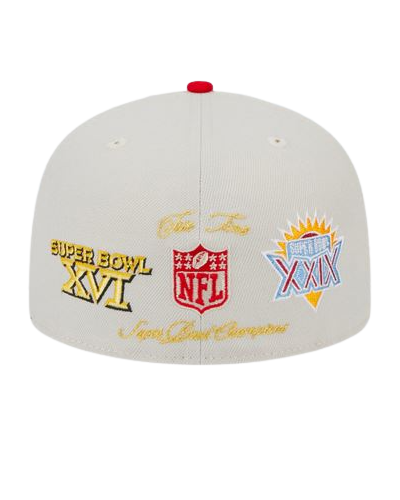 New Era San Francisco 49ers World Class 59Fifty Fitted Hat product image 2, provided for visual reference and product detail