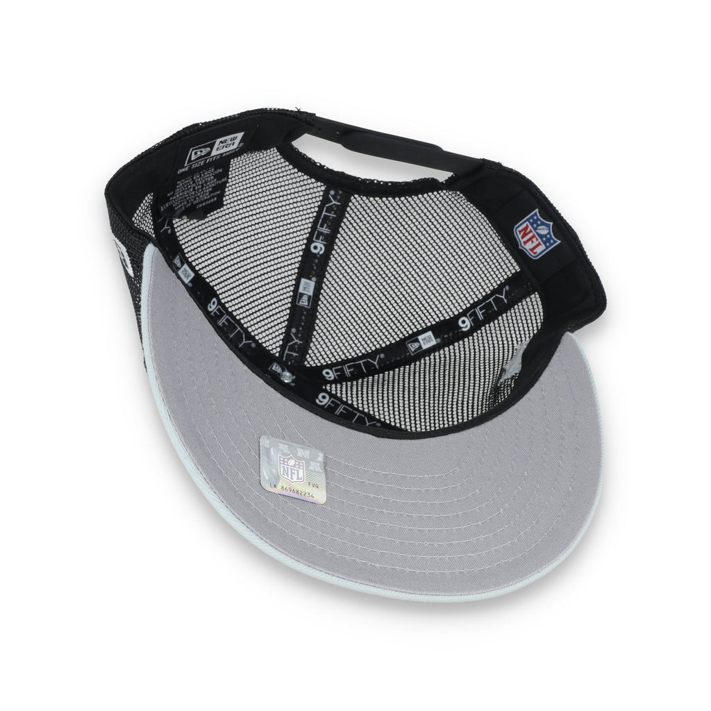 New Era Las Vegas Raiders NFL Sideline 9FIFTY Snapback Adjustable Hat product image 7, provided for visual reference and