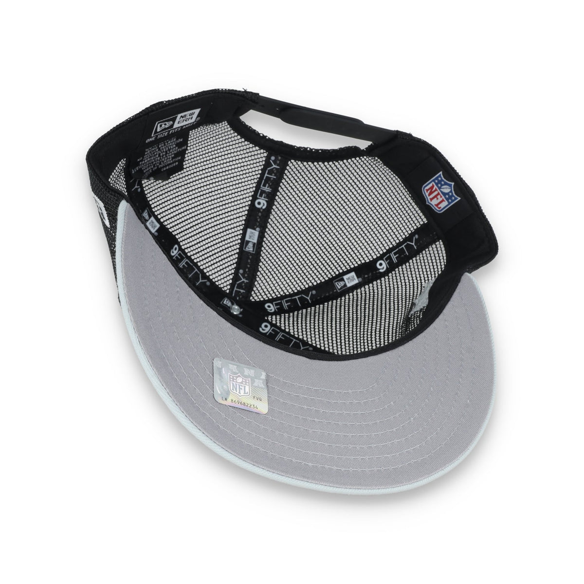New Era Las Vegas Raiders NFL Sideline 9FIFTY Snapback Adjustable Hat product image 7, provided for visual reference and