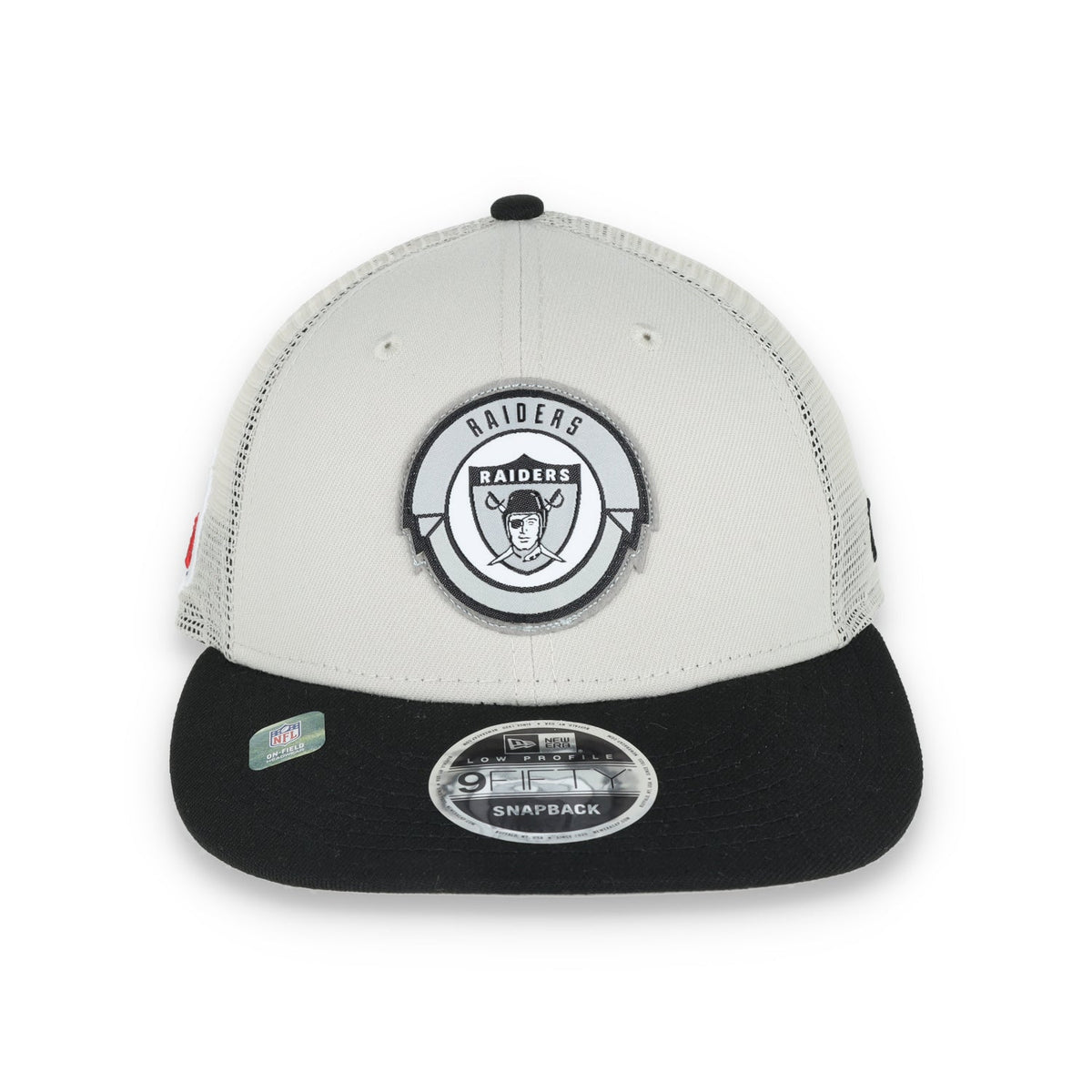 New Era Oakland Raiders NFL Sideline Historic 9FIFTY Low Profile Snapback Adjustable product image 2, provided for visual