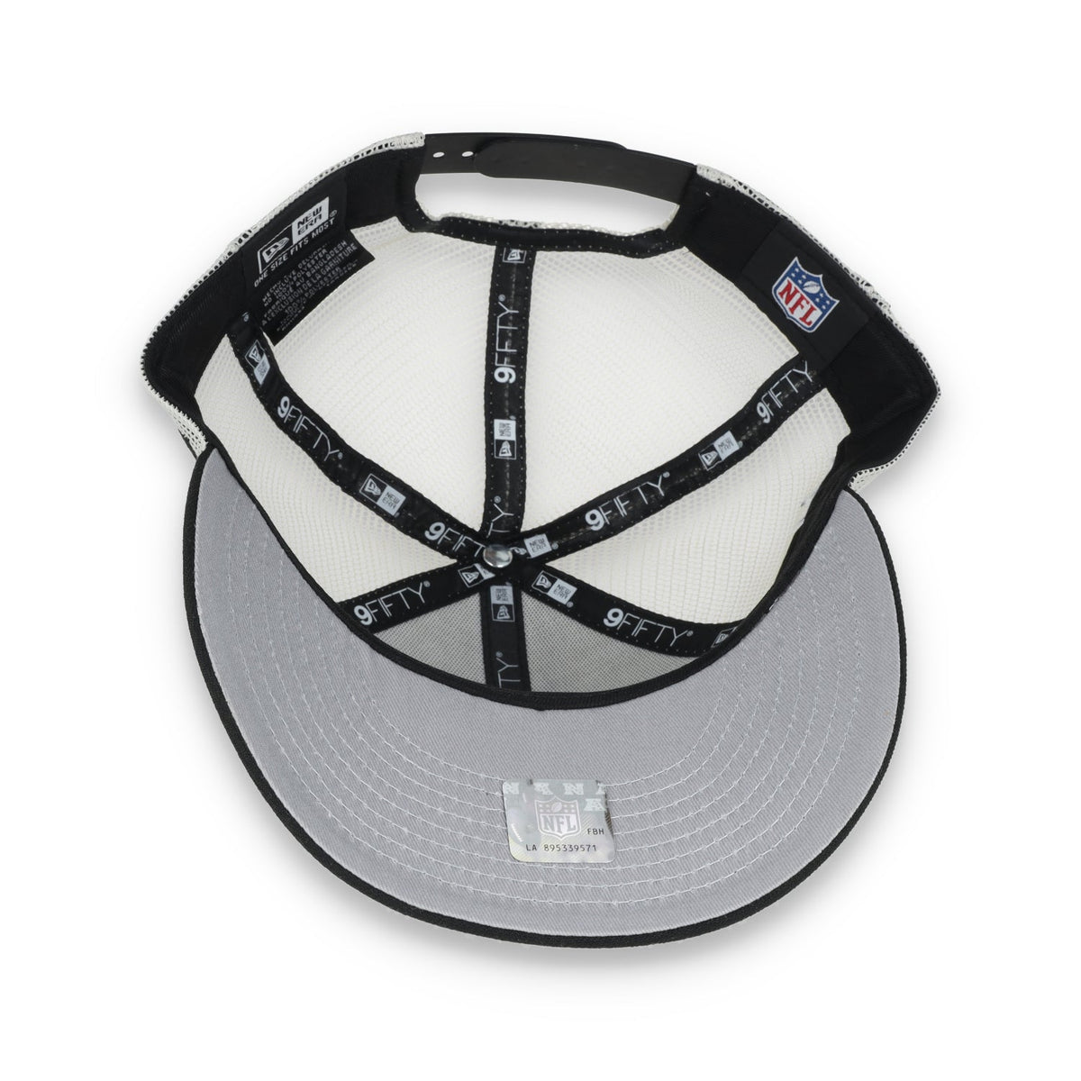 New Era Oakland Raiders NFL Sideline Historic 9FIFTY Low Profile Snapback Adjustable product image 7, provided for visual