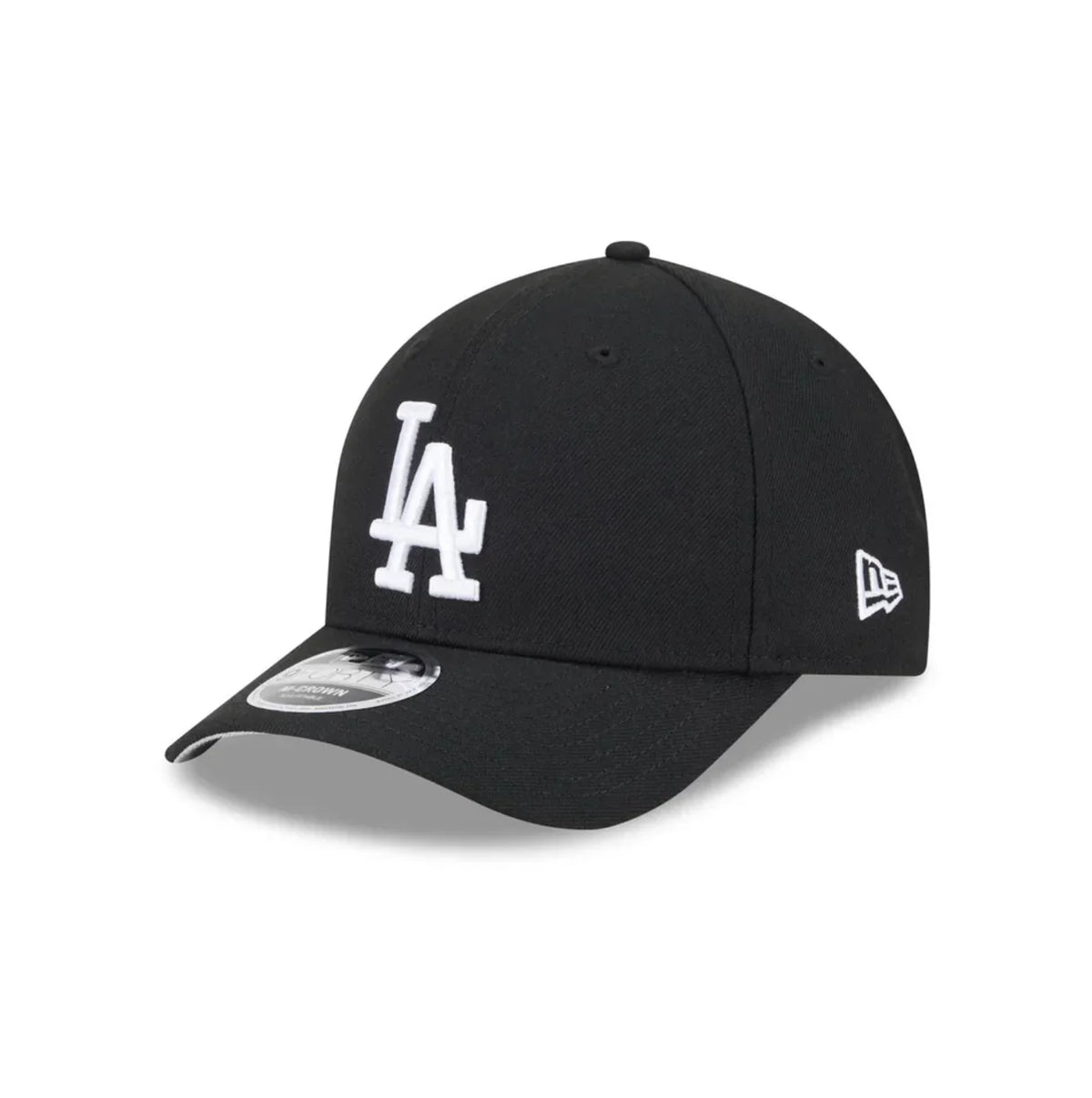 New Era Los Angeles Dodgers A-Frame 9FORTY M-Crown Adjustable Hat-Black product image 1, provided for visual reference and