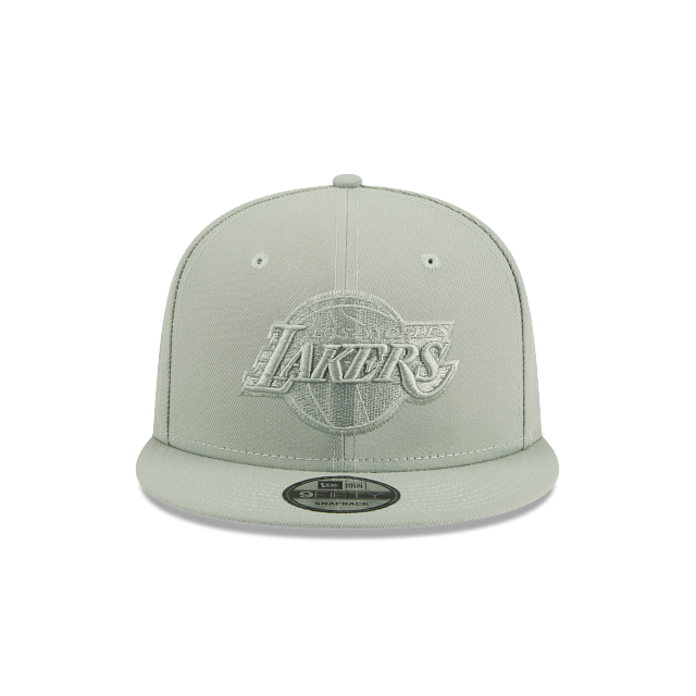 New Era Youth Los Angeles Lakers 9FIFTY Snapback Hat-Evergreen product image 2, provided for visual reference and product