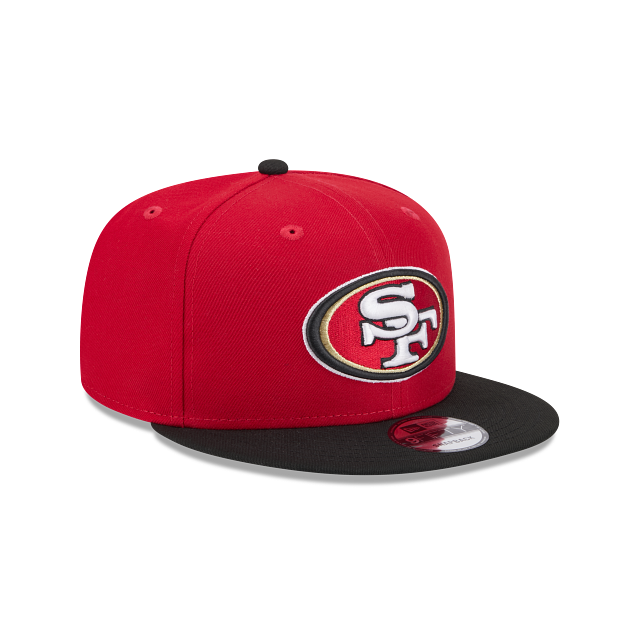 New Era San Francisco 49ers 9FIFTY Snapback Hat - Red/Black product image 1, provided for visual reference and product