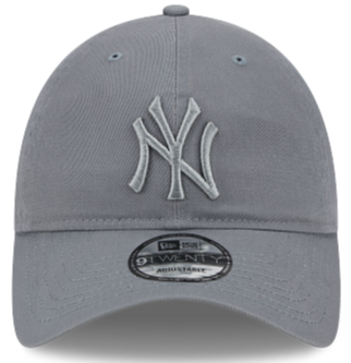 New Era New York Yankees Color Pack 9TWENTY Adjustable Hat- GREY product image 1, provided for visual reference and product