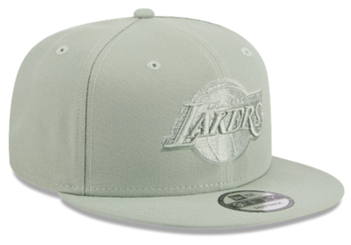 New Era Youth Los Angeles Lakers 9FIFTY Snapback Hat-Evergreen product image 1, provided for visual reference and product