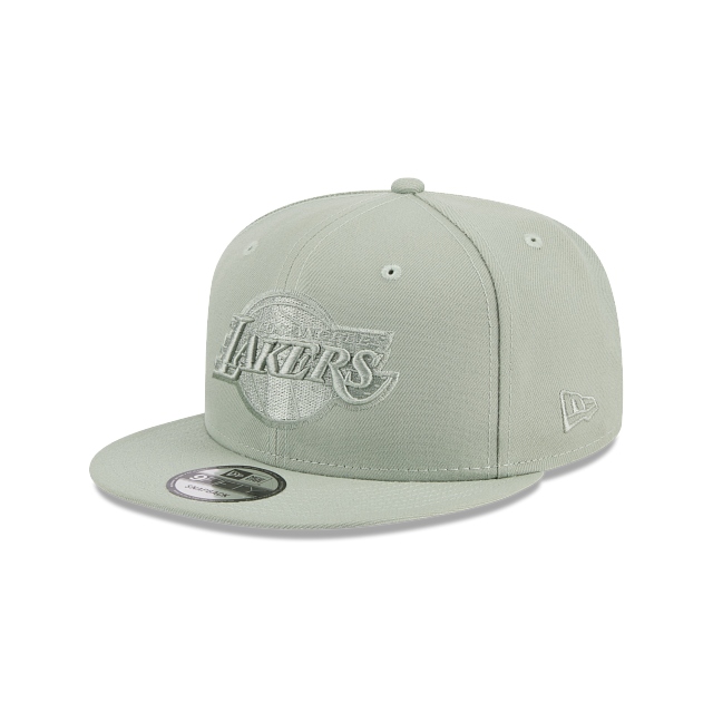 New Era Youth Los Angeles Lakers 9FIFTY Snapback Hat-Evergreen product image 3, provided for visual reference and product