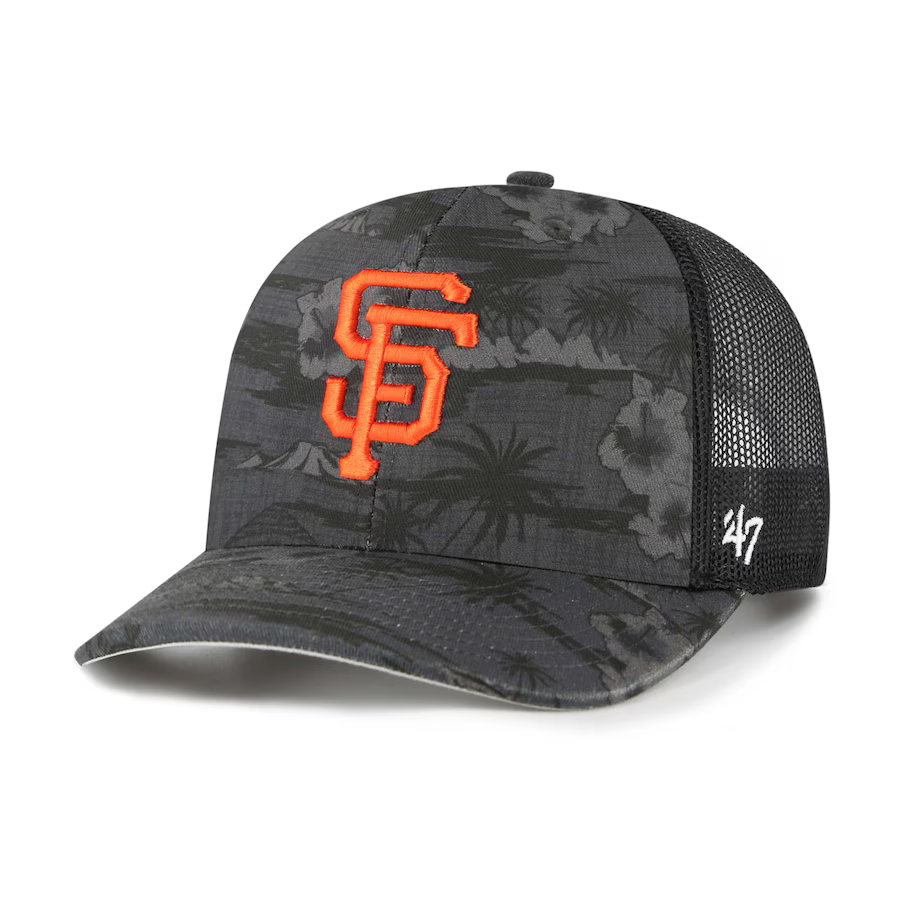 '47 Brand San Francisco Giants Fiji Trucker Adjustable Snapback Hat product image 1, provided for visual reference and