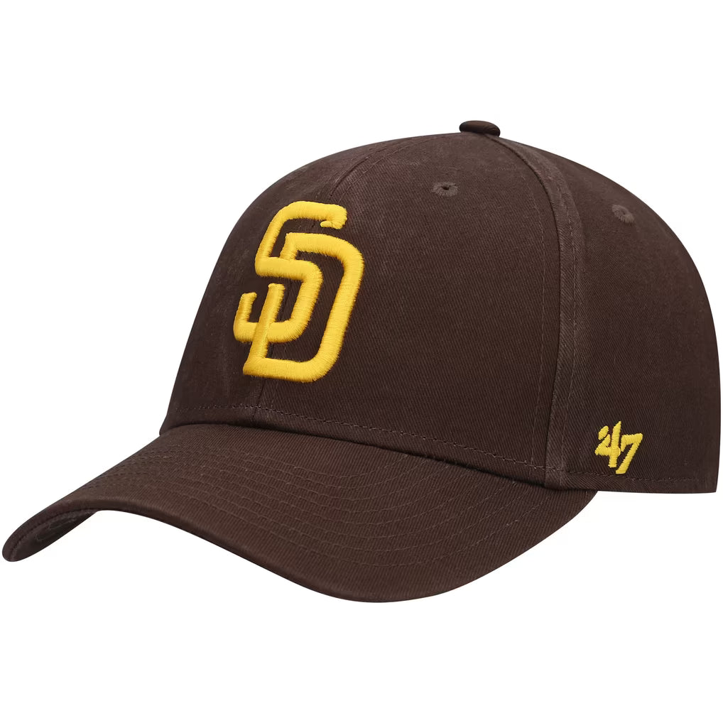 San Diego Padres 47 Brand Legend MVP Brown Adjustable Hat product image 1