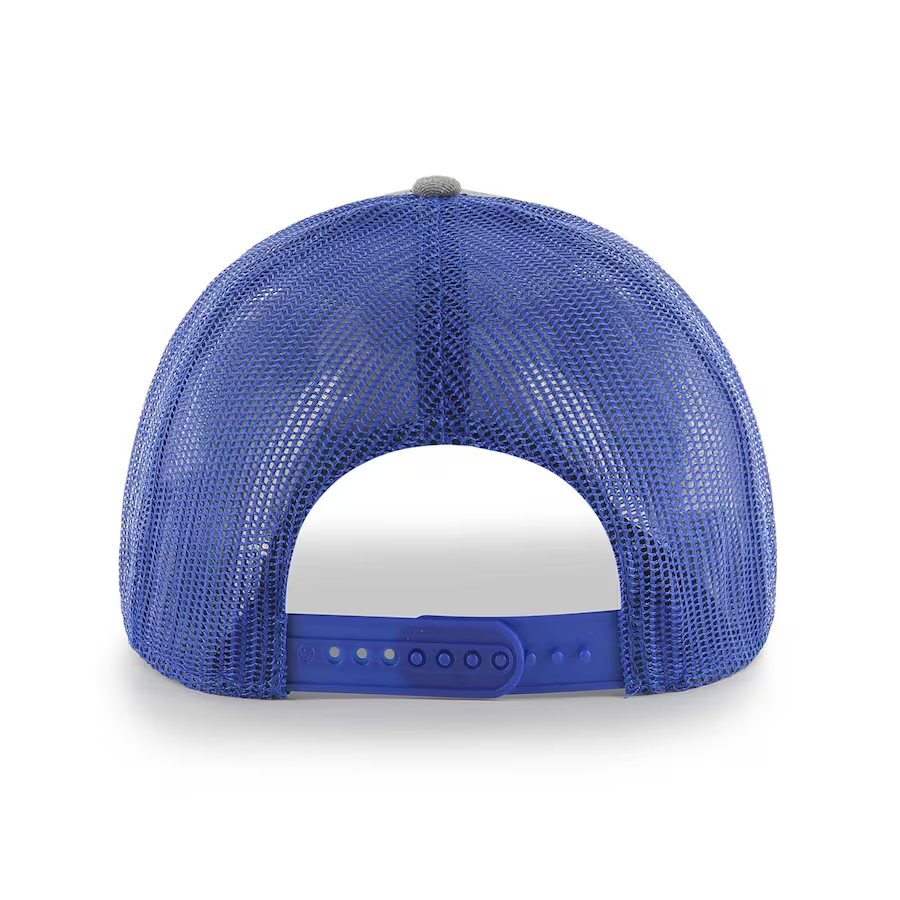 '47 Brand Los Angeles Dodgers Slate Trucker Adjustable Snapback Hat product image 3, provided for visual reference and