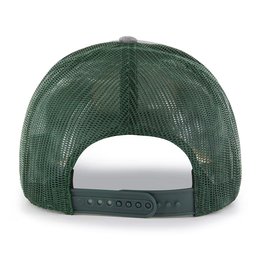 '47 Brand Oakland Athletics Slate Trucker Adjustable Hat product image 2, provided for visual reference and product detail